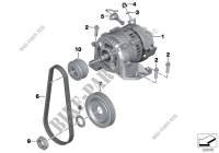 Alternator for BMW R 1200 RT 10 from 2008