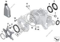 Bevel gear, single parts for BMW R 1200 R from 2013