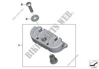 Bracket, control unit for BMW F 650 GS from 2006