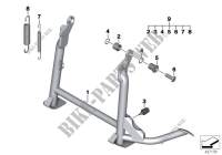 Centre stand for BMW R 1200 RT 10 from 2008