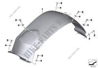 Cover Airbox for BMW Motorrad F 800 GT from 2011