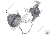 Engine housing cover, right for BMW F 650 GS from 2006