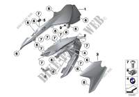 Fairing side section, front for BMW Motorrad F 800 GS 17 from 2014