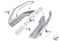 Grab handles for BMW R 1200 R from 2013