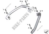 Handle rear for BMW Motorrad C 650 Sport 16 from 2014