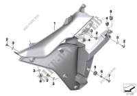 Inner part of fairing side section for BMW Motorrad R 1250 RS from 2018