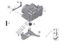 Pressure modulator ABS for BMW F 650 GS from 2006