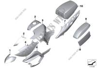 Primed parts, authority vehicle for BMW Motorrad R 1200 RT 10 from 2008