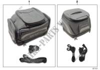 Softbag 3 for BMW R 1200 R from 2013