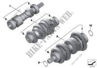 Transmission shafts for BMW R nineT Pure from 2015