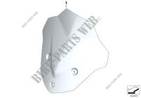 Windscreen, high for BMW Motorrad F 800 R 15 from 2013