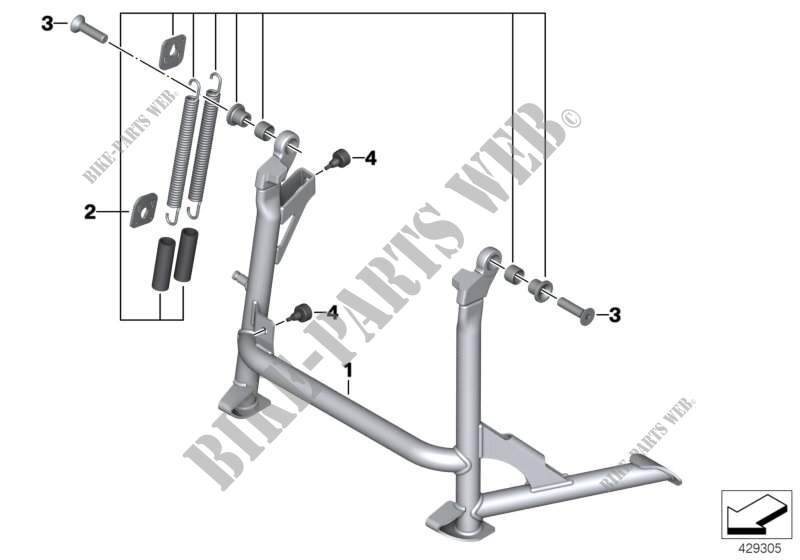 Centre stand for BMW Motorrad S 1000 XR from 2014
