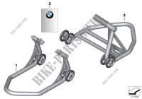 Auxiliary stand for BMW R 1200 R from 2013
