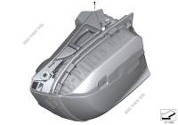 Case without painted parts for BMW Motorrad K 1600 GTL from 2010