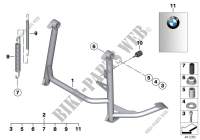 Centre stand for BMW Motorrad F 800 R 17 from 2015