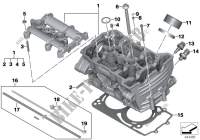 Cylinder head for BMW F 650 GS from 2006