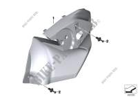 Exhaust air duct for BMW Motorrad R 1250 GS from 2017