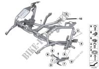 Fairing bracket for BMW R 1200 GS 08 from 2006