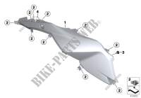 Fairing side panel, front for BMW Motorrad F 800 GS Adventure 16 from 2015