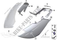 Fairing side section, front for BMW R 1200 RT 10 from 2008