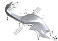 Fairing side section, top for BMW Motorrad F 800 GT 17 from 2015