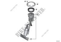 Fuel pump for BMW Motorrad C 650 GT from 2011