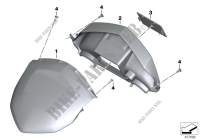 Instrument cover for Navigator 5 for BMW Motorrad K 1600 GTL Exclusive from 2013
