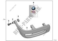 Left safety bar, plastic for BMW Motorrad R 1150 GS 00 from 1998