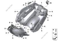 Luggage compartment floor for BMW C 650 GT from 2011