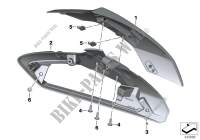 Mirror covers for BMW R 1200 RT 10 from 2008