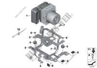 Pressure modulator, I ABS generation 2 for BMW K 1300 R from 2007