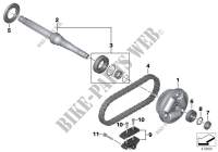 Primary shaft for BMW Motorrad C 650 GT from 2011