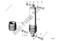 Self levelling suspension for BMW Motorrad R 80, R 80 /7 from 1978