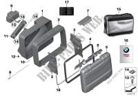 Single parts, Vario case for BMW F 650 GS from 2006