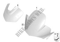 Windscreen for BMW K 1300 R from 2007