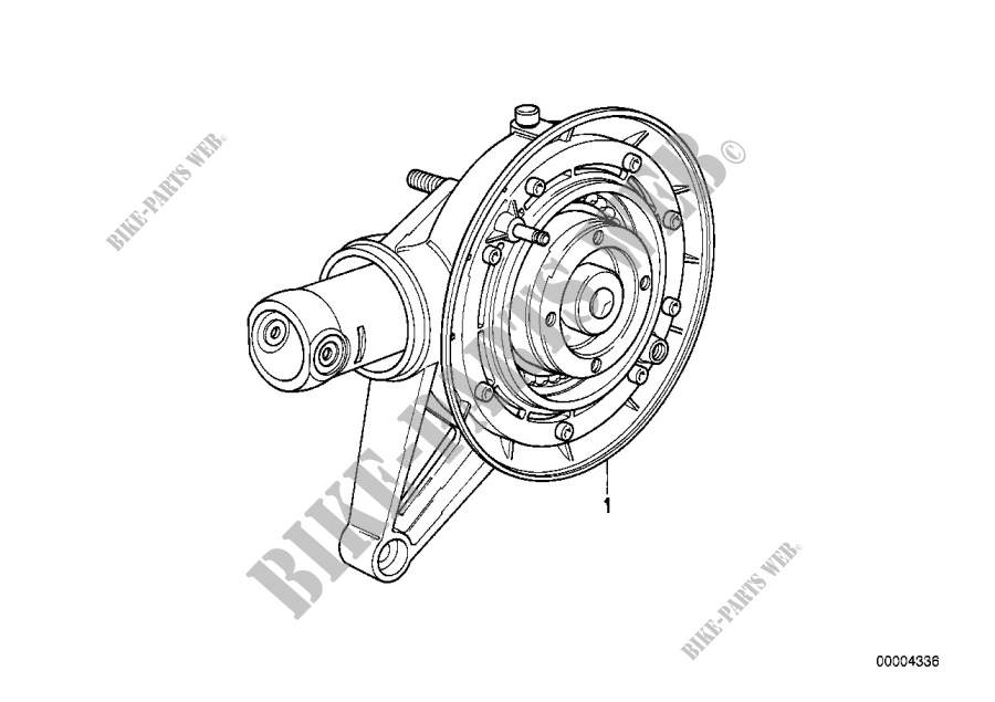 Rear axle drive for BMW Motorrad R 100 GS PD from 1989