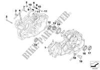 Engine housing mounting parts for BMW Motorrad F 650 GS from 2003