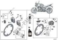 Service, brakes for BMW R 1200 R from 2013