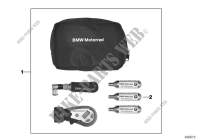 Travel set tyre pressure for BMW R 1200 R from 2013