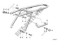 Rear frame for BMW Motorrad R 100 /7T from 1978
