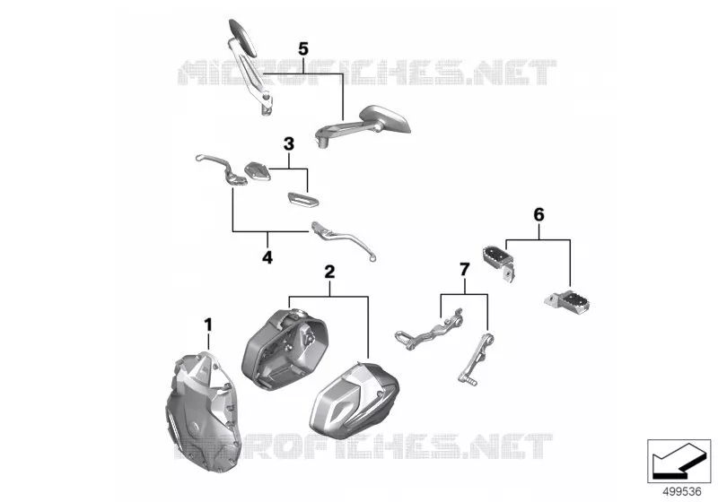Option 719 for BMW Motorrad R 1250 GS from 2017 - BMW Motorrad